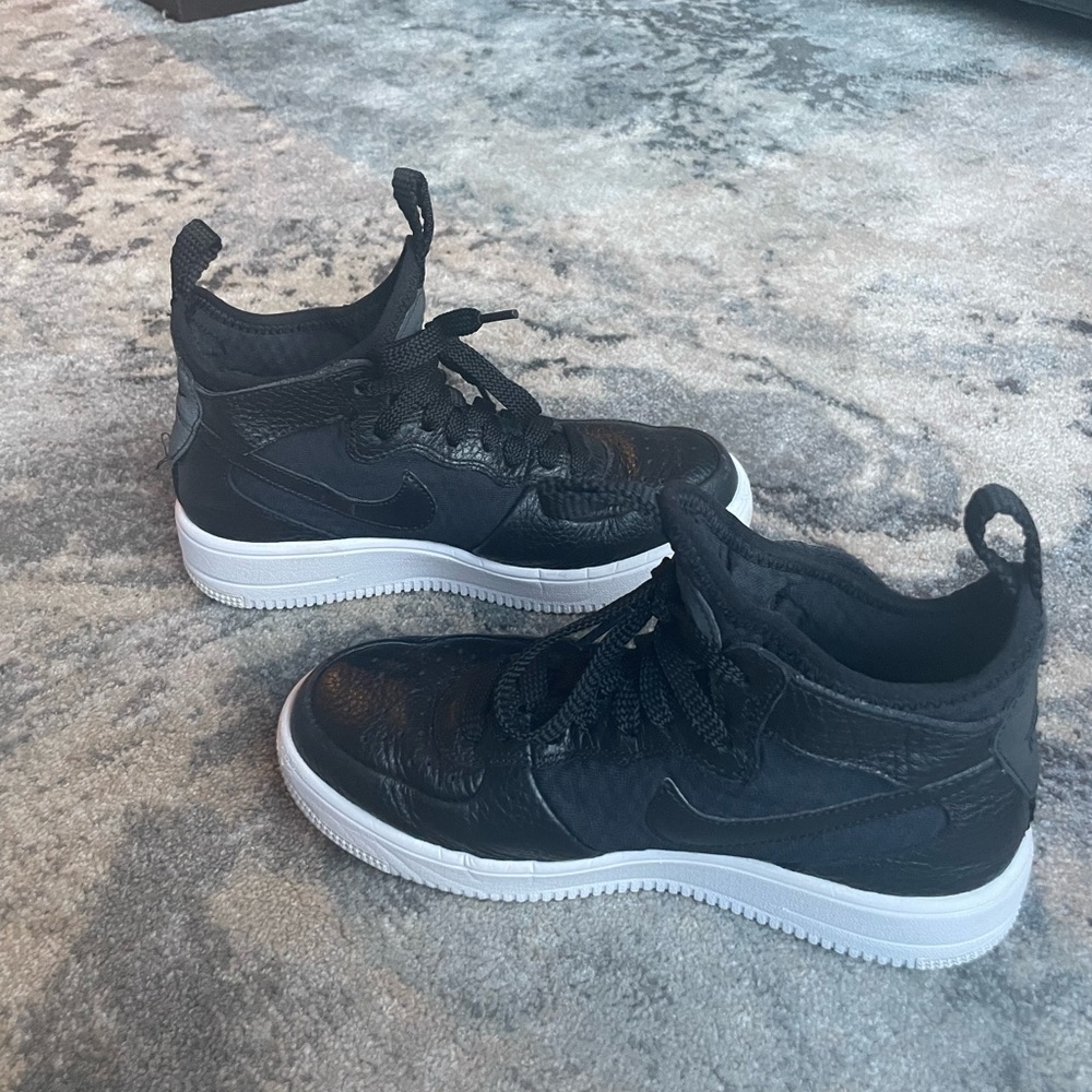Black Nike Air Force ones - womens size 5.5